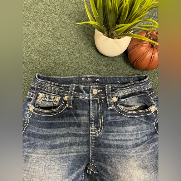 Miss Me Mid-Rise Tailored Boot Jeans size 26 - Picture 5 of 5